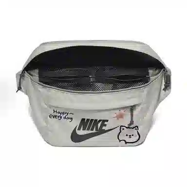 Nike Basic Large Logo Sling Bag Bone