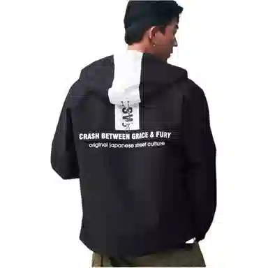 Onikoshi Jizo Street Series Hooded Jacket Black