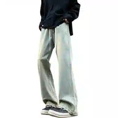 JASONWOOD Retro Washed Yellow Jeans