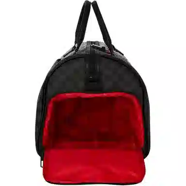 SPRAYGROUND Shark Mouth Graffiti Checkerboard PVC Bag