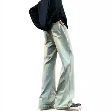 JASONWOOD Retro Washed Yellow Jeans