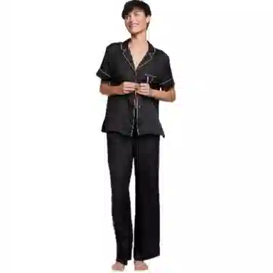 Victoria's Secret Pajama Set Black