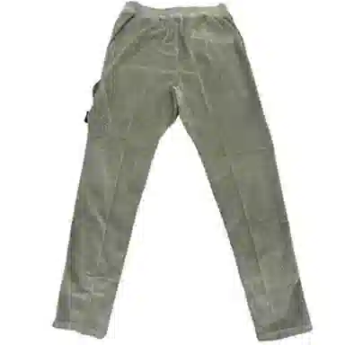 Stone Island Kids Logo Print Cargo Pants Grey