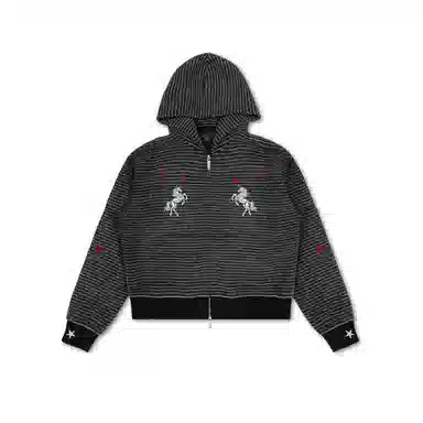 WANNA LAB 26SS Red Star Unicorn Hoodie