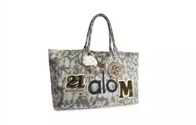 alo yoga Denim Star Tote Bag
