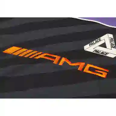 PALACE x AMG Technical Crew Black