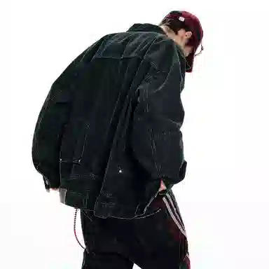 BJHG Washed Collar Jacket