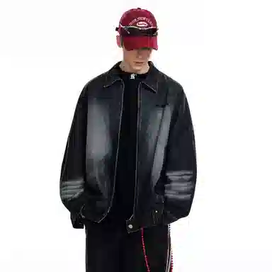 BJHG Washed Collar Jacket