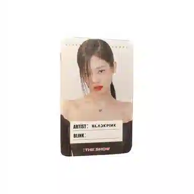 YG Entertainment BLACKPINK THE SHOW LIVE ID