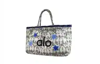 alo yoga Denim Star Tote Bag