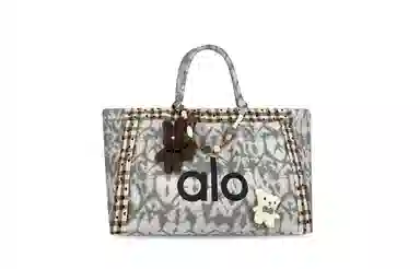 alo yoga Denim Star Tote Bag