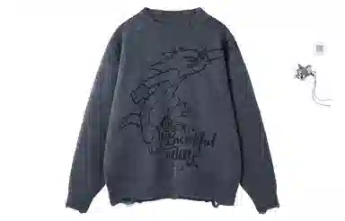 BJHG x Tom and Jerry Oversize Sweater