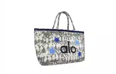 alo yoga Denim Star Tote Bag