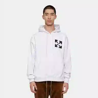 OFF-WHITE Hoodie White