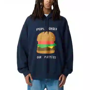 UNIQLO x CPFM x SpongeBob Hoodie Navy