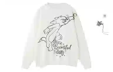 BJHG x Tom and Jerry Oversize Sweater