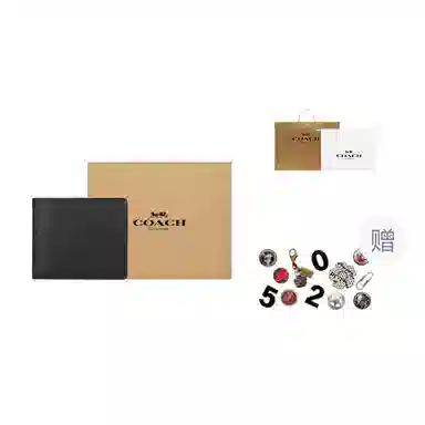 COACH 3 IN 1 Wallet Black