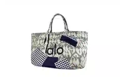 alo yoga Denim Star Tote Bag