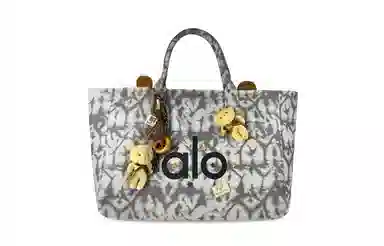 alo yoga Denim Star Tote Bag
