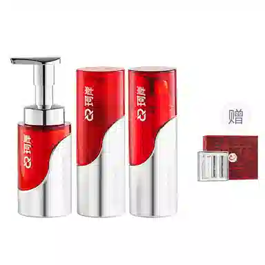 珂岸 男士护肤礼盒三件套洁面水乳  控油保湿抗皱