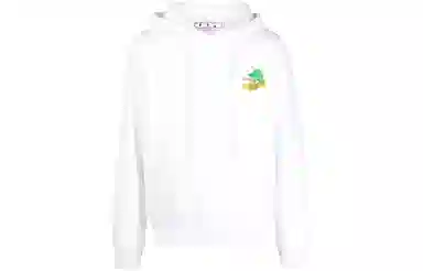 OFF-WHITE SS23 White Hoodie