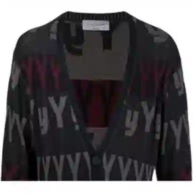 Yohji Yamamoto SS22 Cardigan Black