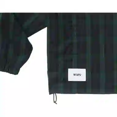 WTAPS FW22 Striped Crewneck Sweatshirt Green