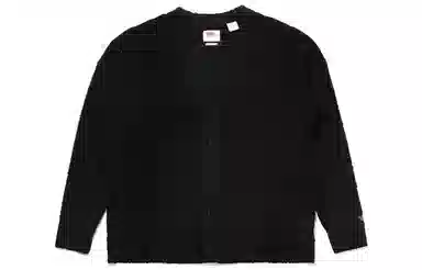 Levis V-Neck Knit Sweater Black