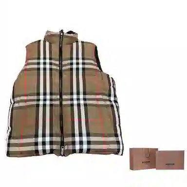 Burberry Puffer Vest Khaki
