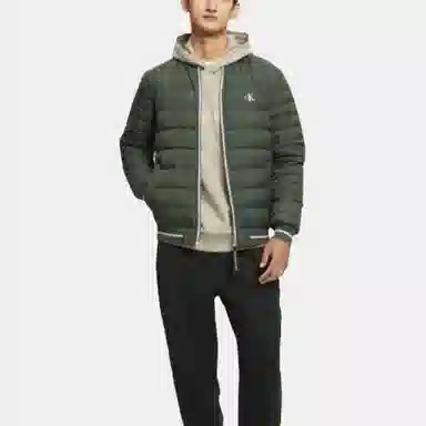 Calvin Klein Down Jacket Military Green