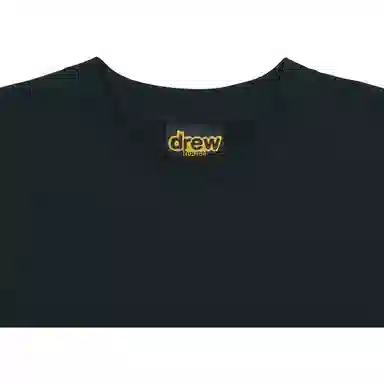 Drew House logo Ls Hug Tee Black LogoT