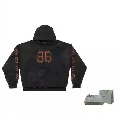 Balenciaga FW23 Hoodie Black