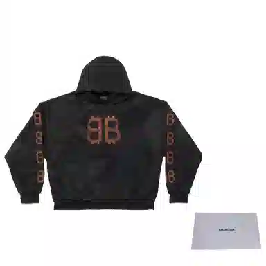 Balenciaga FW23 Hoodie Black