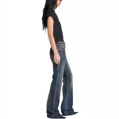 Balenciaga Stretch Knit Crewneck T-Shirt Black Slim Fit