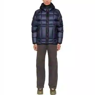 C.P. Company FW24 Quilted Down Jacket Navy