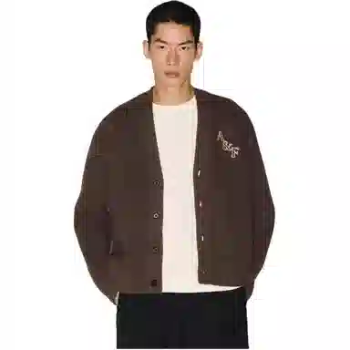 Abercrombie Fitch Deer V-Neck Sweater