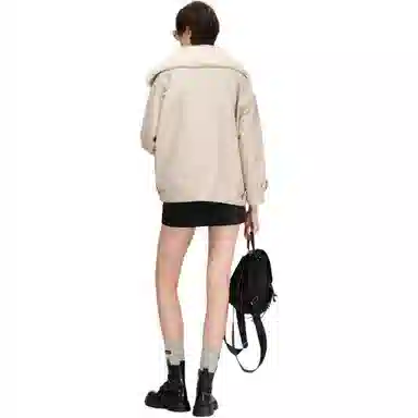 PINKO FW25 Fur Collar Down Liner Coat Set