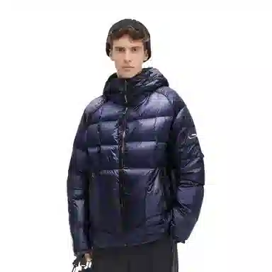 C.P. Company FW24 Quilted Down Jacket Navy