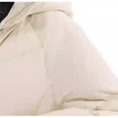 鸭鸭 连帽纯色长袖拉链羽绒服 女款