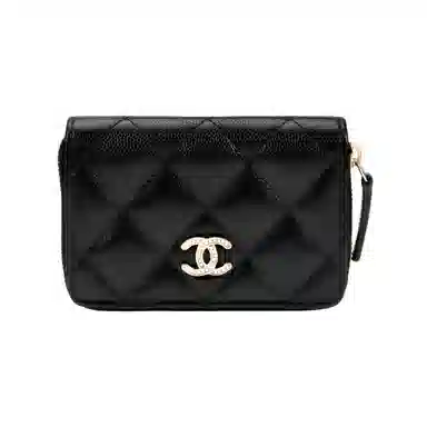 CHANEL 25B Wallet Black