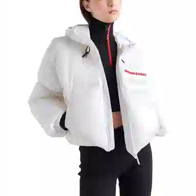 Prada SS23 Hooded Jacket White