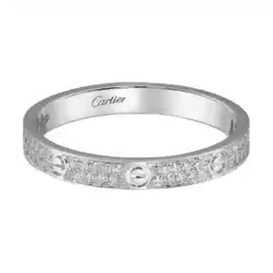 Cartier Love Ring 18K White Gold