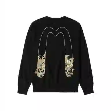 EVISU FW25 Back M Print Pullover