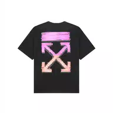 OFF-WHITE Gradient Arrow Graffiti T-Shirt
