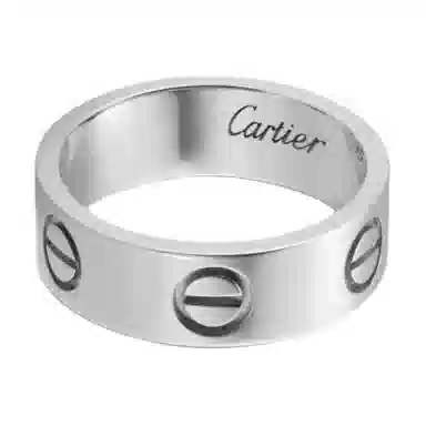 Cartier LOVE Ring 18K White Gold 5.5mm