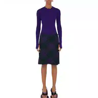 Burberry FW23 Colorblock Knit Sweater