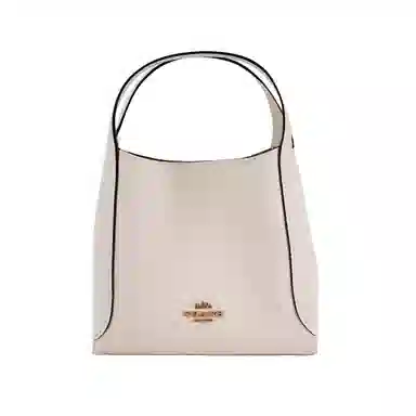COACH Hadley 21 Hobo Tote Small White