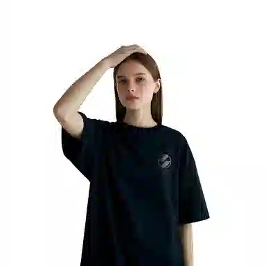 The Salvages Fashion Club Black Tee