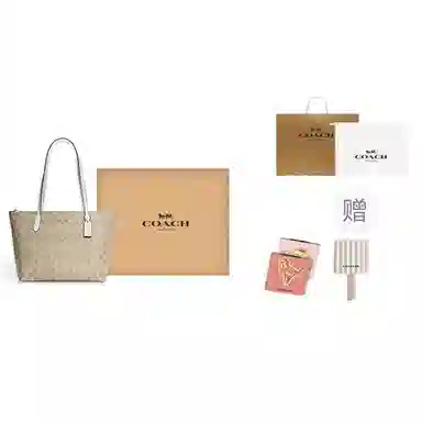 COACH Zip Top Tote 30