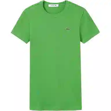 Lacoste Embroidered Crew Neck T-Shirt White